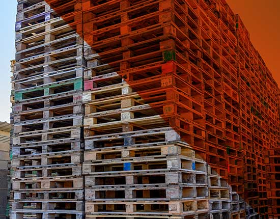 Palets de madera reciclados